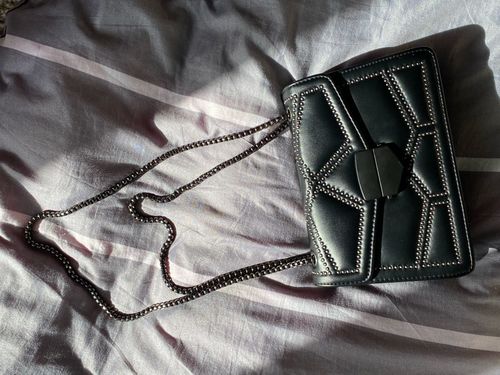 Customer photo review of Rivet Crossbody Bag