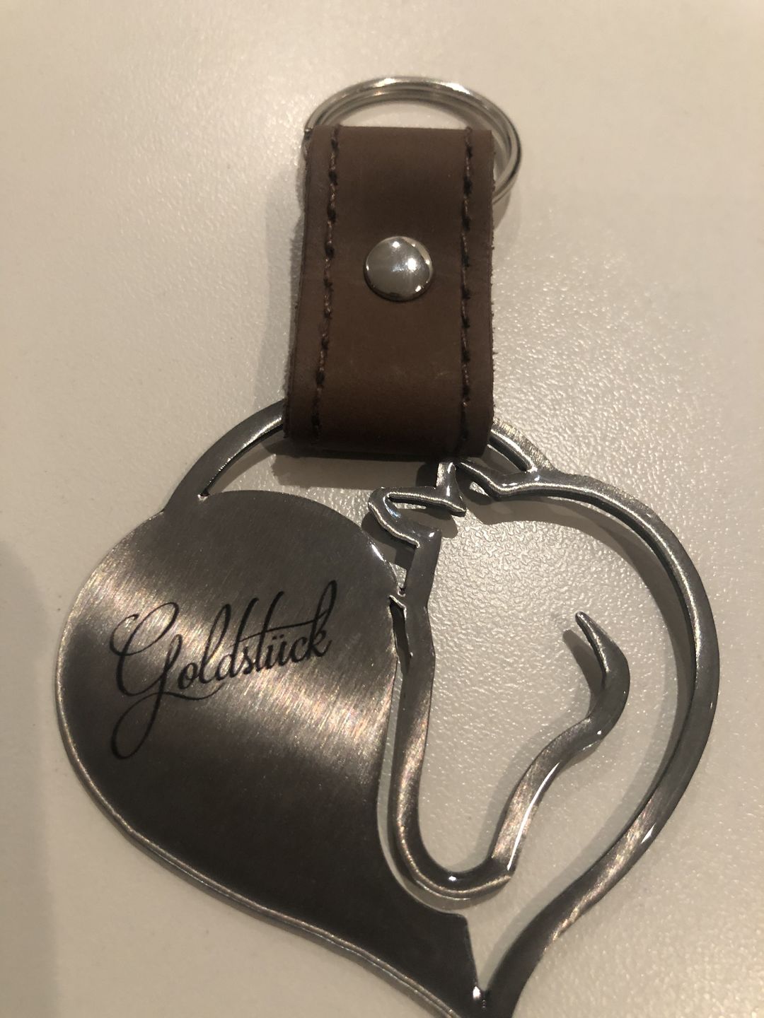 Customer photo review of Schlüsselanhänger Pferdeliebe