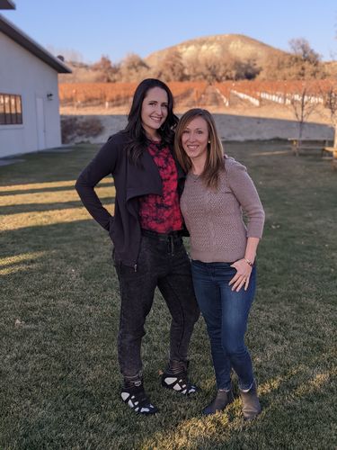 Customer photo review of 201 - Regret Black/Red  Crop Tank Top