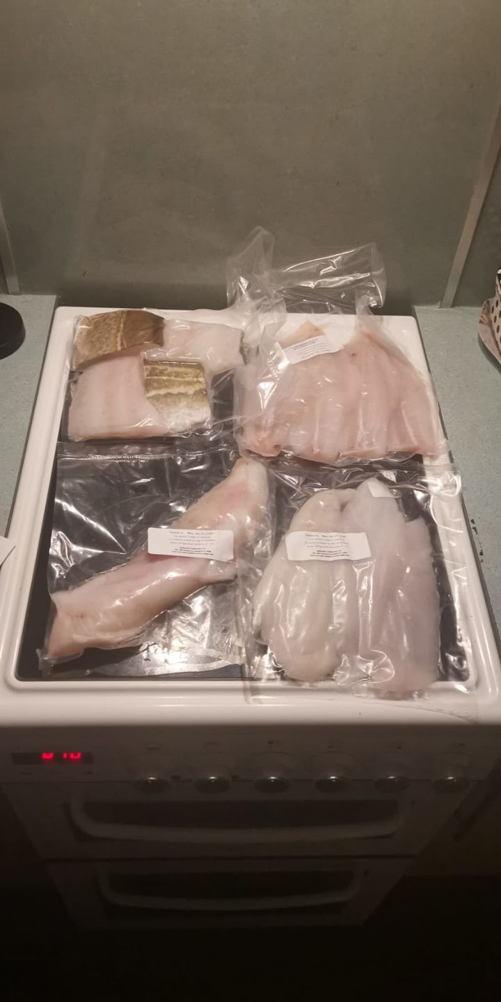 Customer photo review of White Fish Box