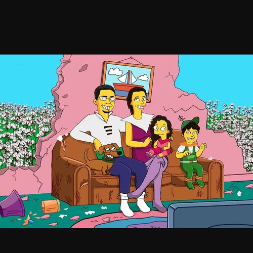 Customer photo review of RETRATO EM ARQUIVO DIGITAL FAMILIA AMARELA