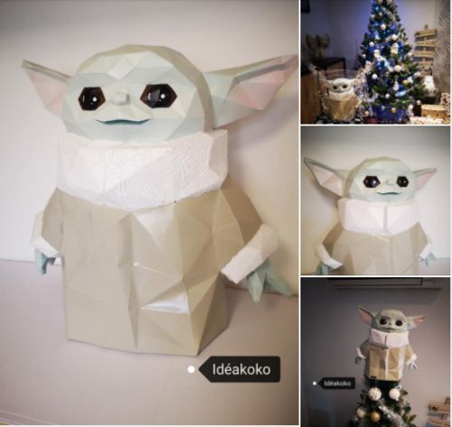 Customer photo review of Bébé Yoda
