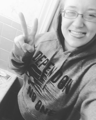 Customer photo review of #No One Crop Hoodie - 017