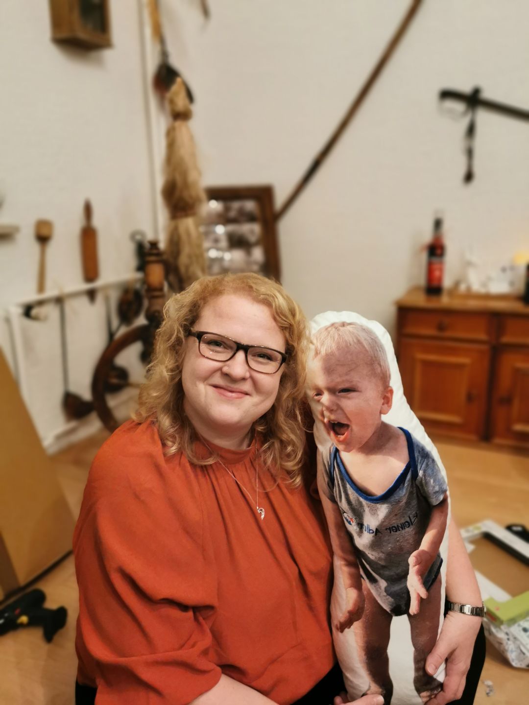 Customer photo review of Personalisiertes Ganzkörperkissen