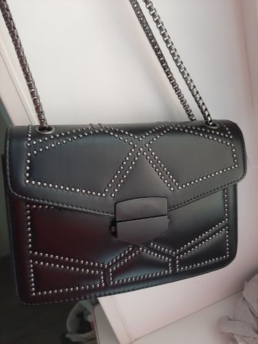 Customer photo review of Rivet Crossbody Bag