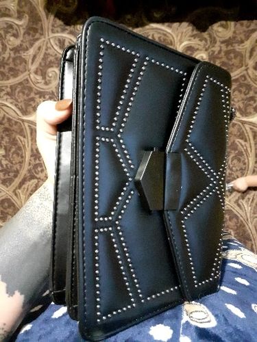 Customer photo review of Rivet Crossbody Bag