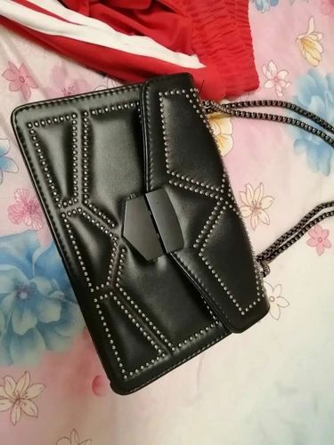Customer photo review of Rivet Crossbody Bag