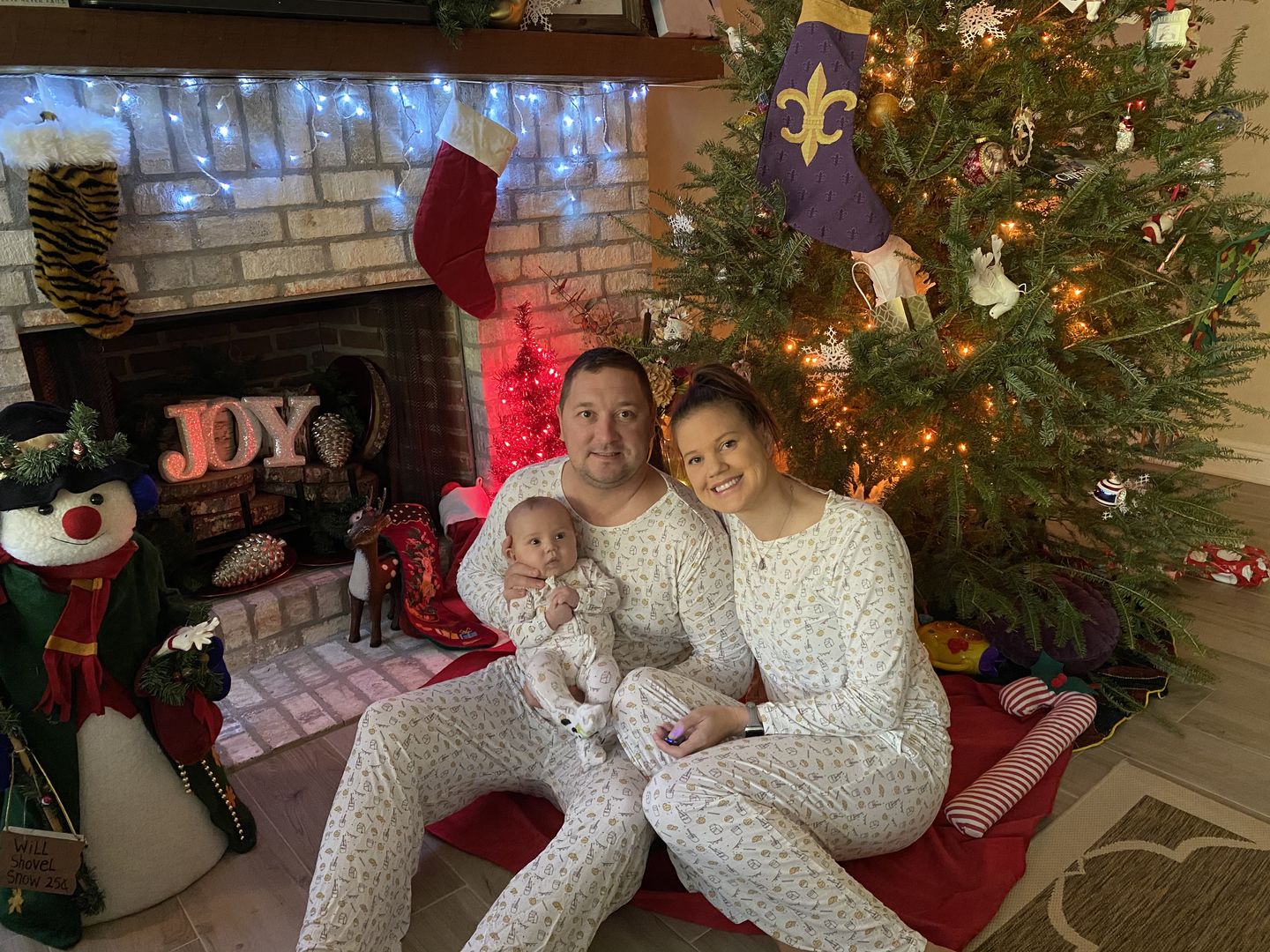 Customer photo review of Limited Edition! Milk & Cookies Bamboo Men's Pajama Set