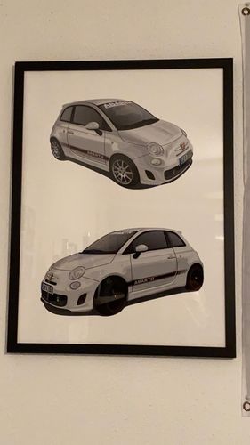 Customer photo review of Custom Car Portrait