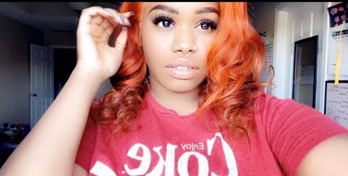 Customer photo review of Virgin Hair Weft #60 Platinum Blonde 100% Real Human Hair Silky Straight Hand Tied Sew In Hair(#60)