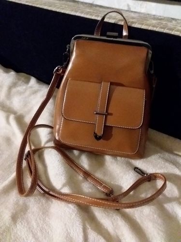 Customer photo review of Manila Backpack