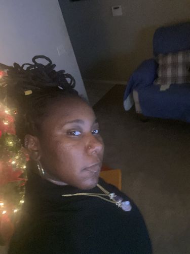 Customer photo review of Raw Amethyst/Rose Quartz Necklace