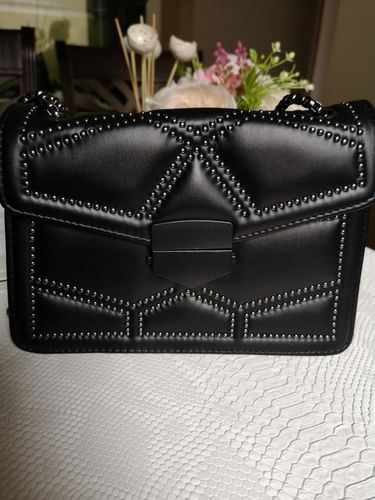 Customer photo review of Rivet Crossbody Bag