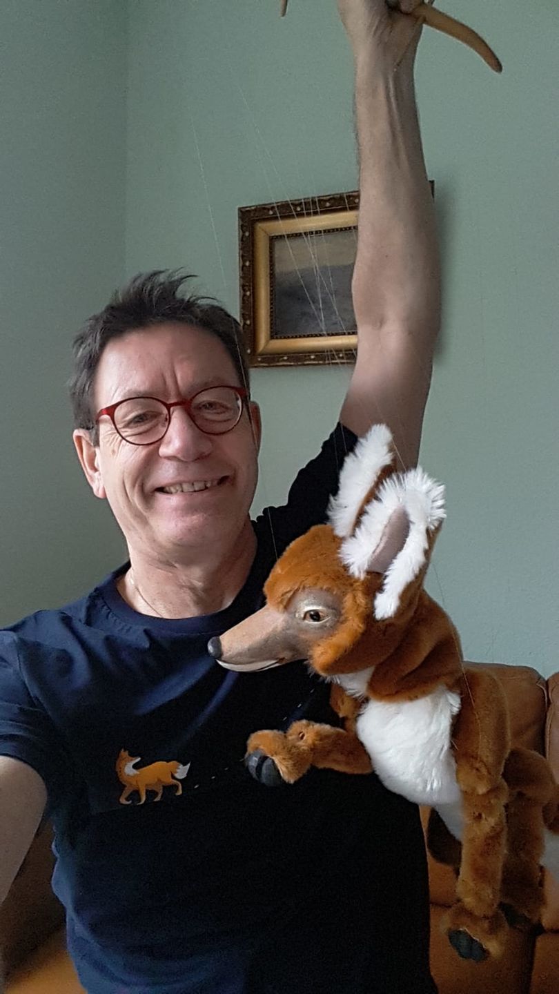 Customer photo review of Fuchs Spur - Bio Herren Shirt Siebdruck (PREMIUM)