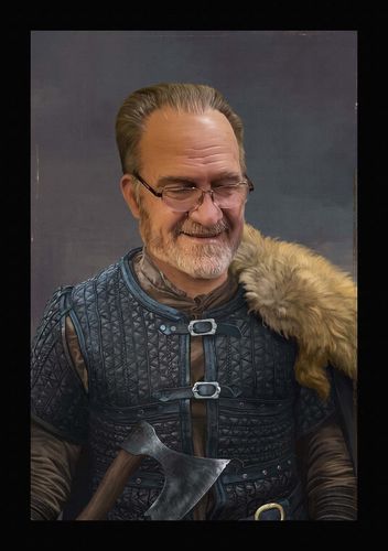 Customer photo review of The American Gothic - Custom Canvas