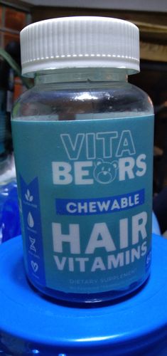 Customer photo review of Hair Vitamin Gummies