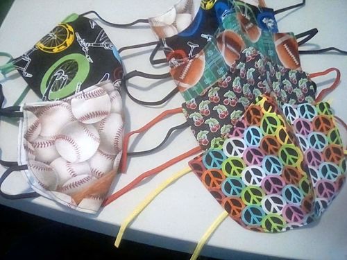 Customer photo review of Mask Insert - Straight - 100 Count