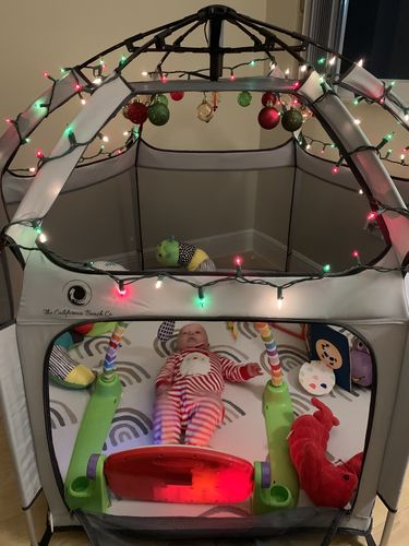 Customer photo review of Pop N' Go® Playpen