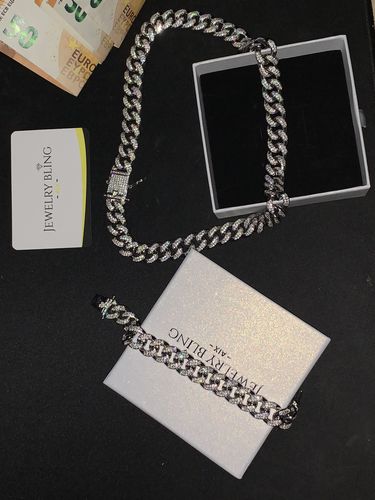 Customer photo review of CUBAN BLING. - 12MM OR BLANC