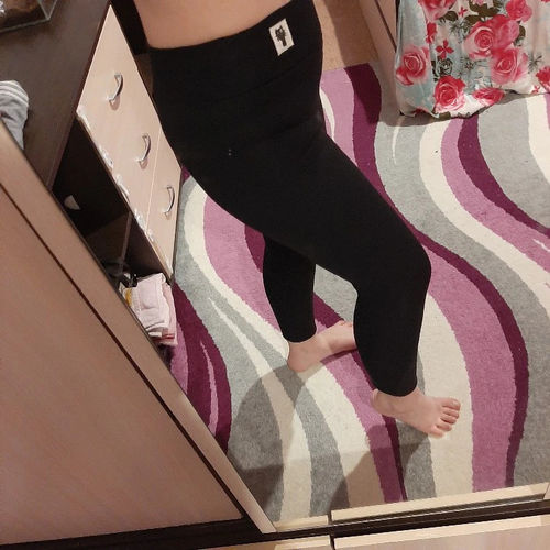 Customer photo review of Gefütterte Kuschel-Leggins