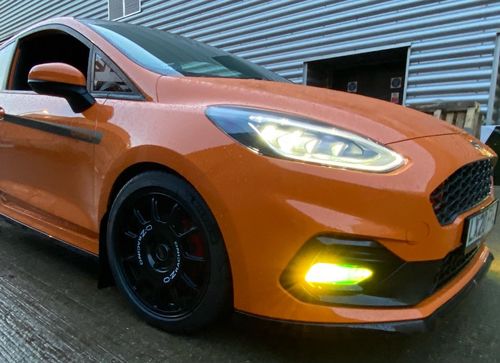 Customer photo review of Fiesta MK8 ST / ST Line Fog Light Armour