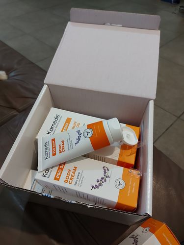 Customer photo review of קרם גוף טיפולי לעור אדמומי, מגורה ומתקלף | PSO SKIN BODY CREAM