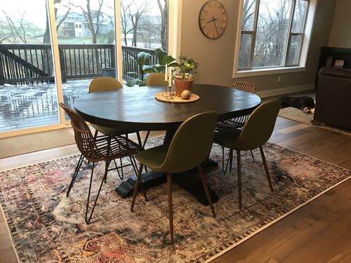 Customer photo review of Distressed Vintage Derya Multi Area Rug