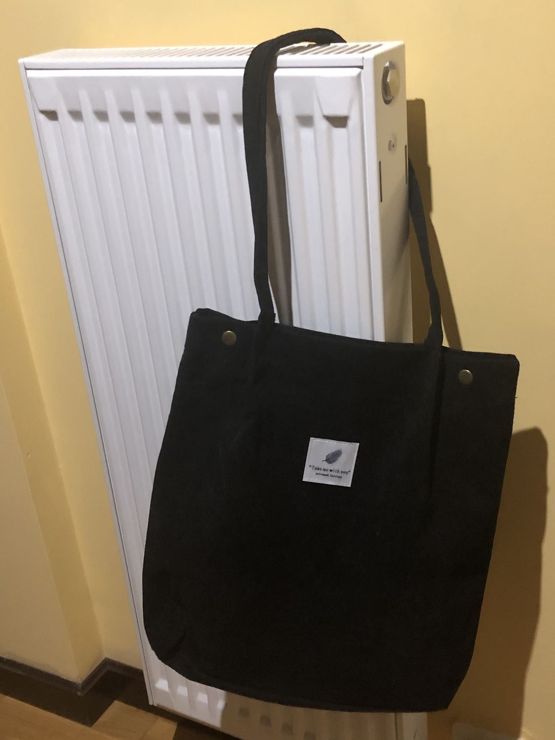 Customer photo review of Cord Tote Bag