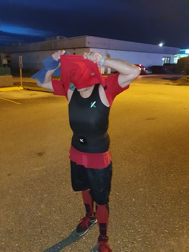 Customer photo review of The Kewlioo Sauna Vest