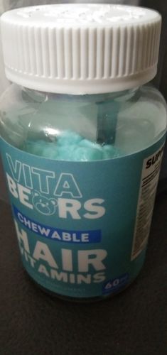 Customer photo review of Hair Vitamin Gummies