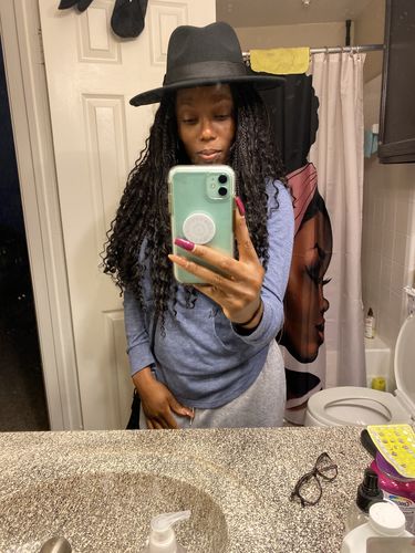 Customer photo review of Stylish Diva Pants (Hunter Green)