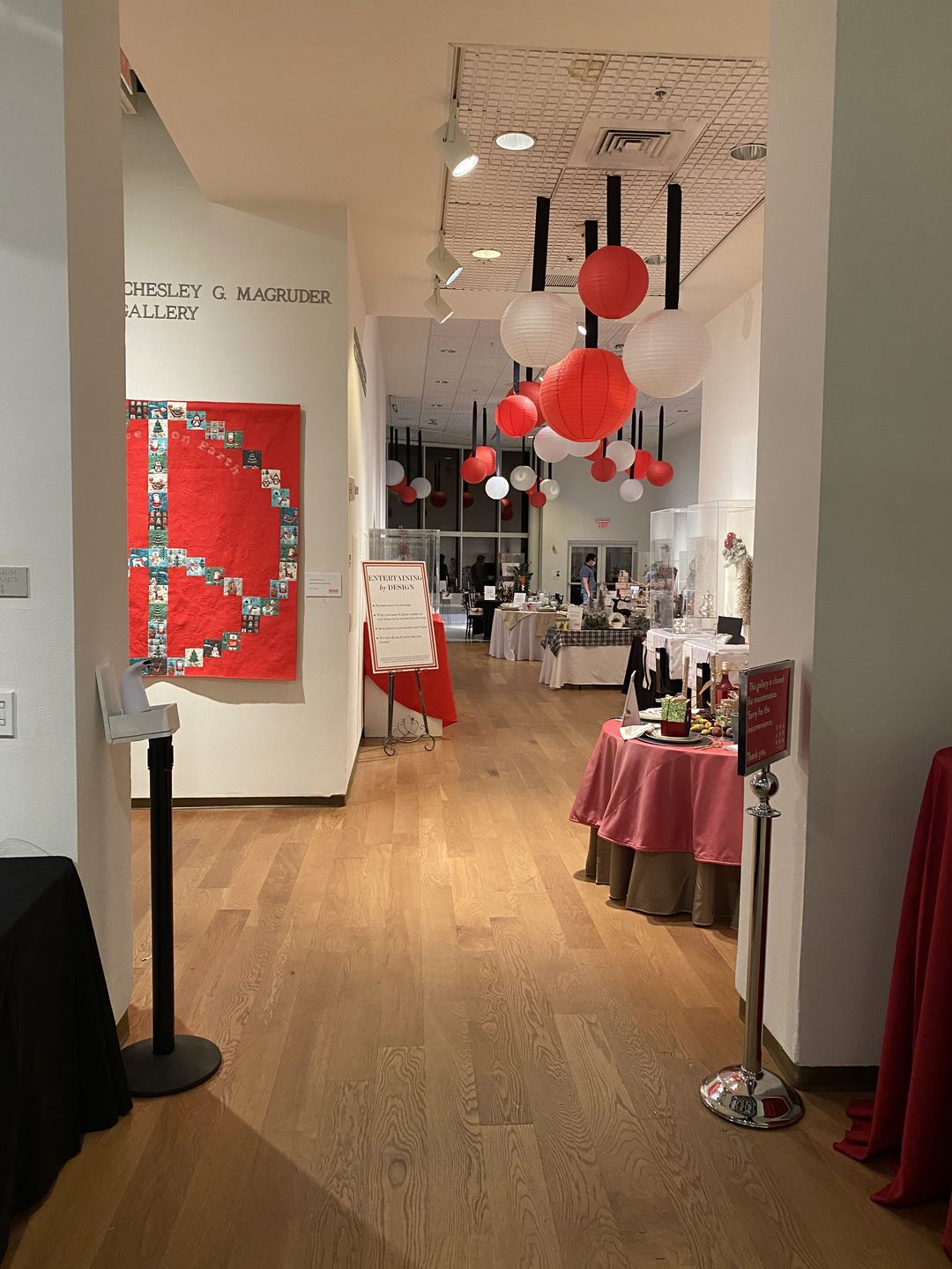 Customer photo review of 24" Red Round Paper Lantern, Even Ribbing, Chinese Hanging Wedding & Party Decoration