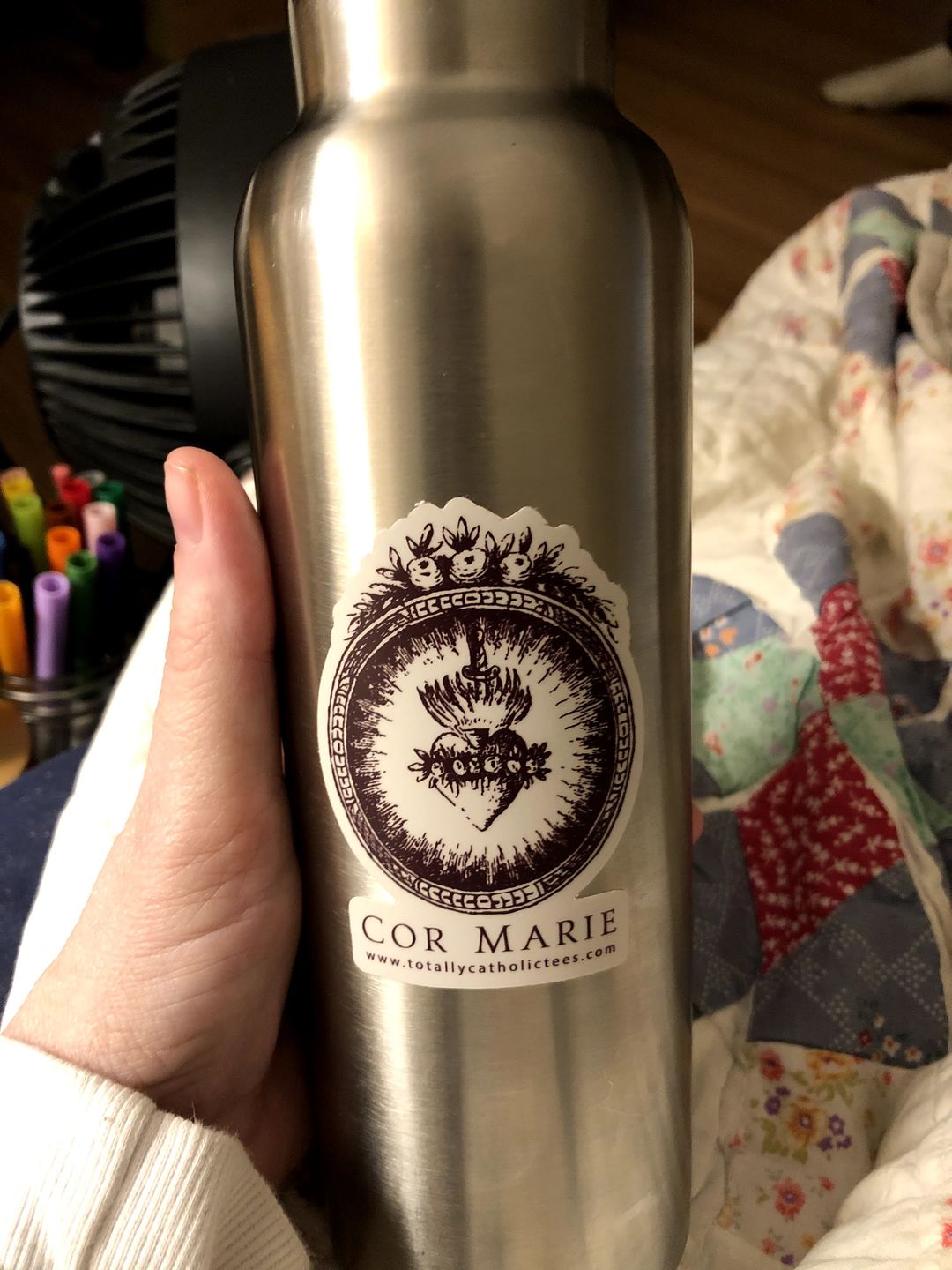 Customer photo review of Cor Marie Premium Sticker