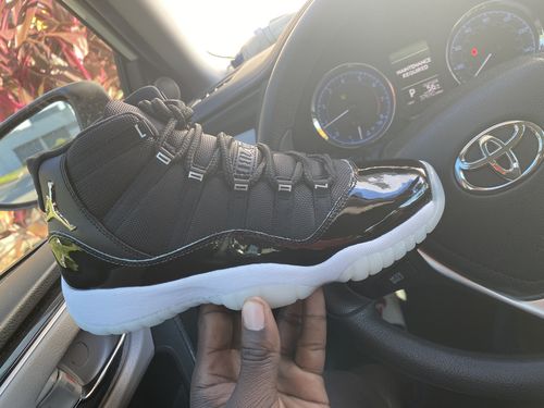 Customer photo review of Air Jordan 11 Retro 25th Jubilee Anniversary Early Pairs