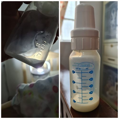 Customer photo review of Purest Lactation Drink - Decaf Coffee Hazelnut Flavor Breastmilk Booster