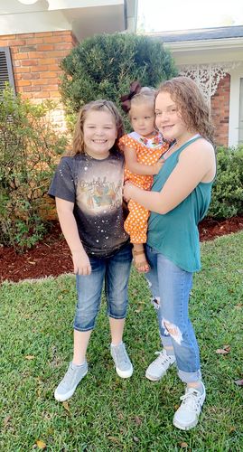 Customer photo review of Grateful Thankful Blessed Thanksgiving Tee