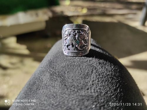 Customer photo review of Bague Dragon<br> Qilin