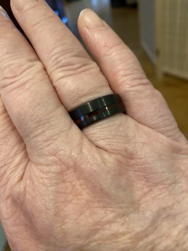 Customer photo review of California Redwood in Tungsten