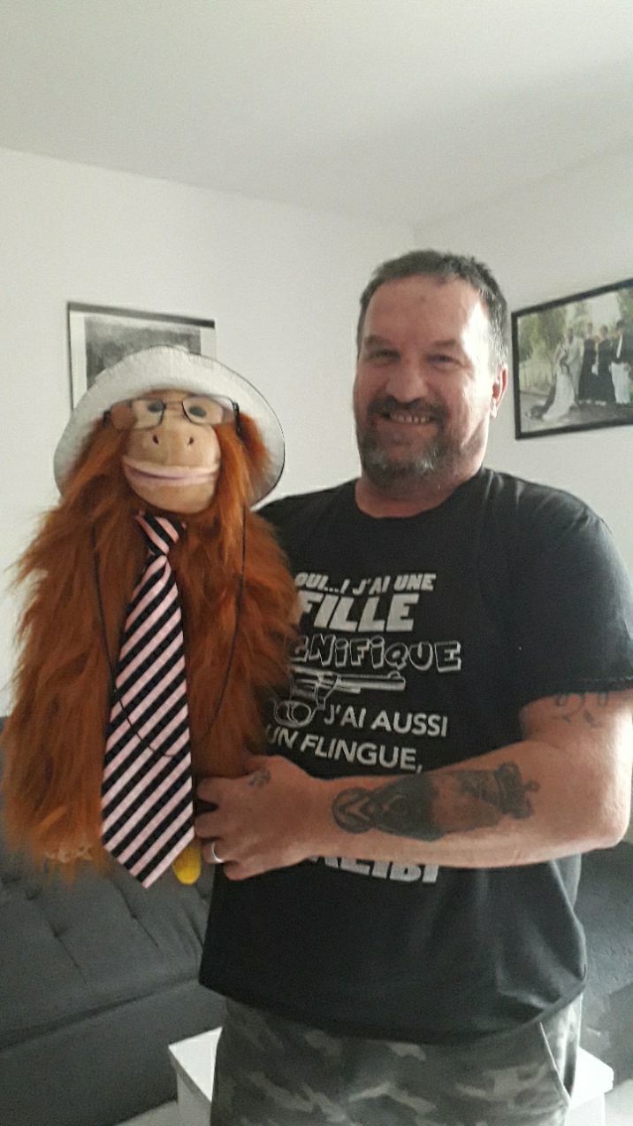 Customer photo review of Orang-Outan  Marionnette