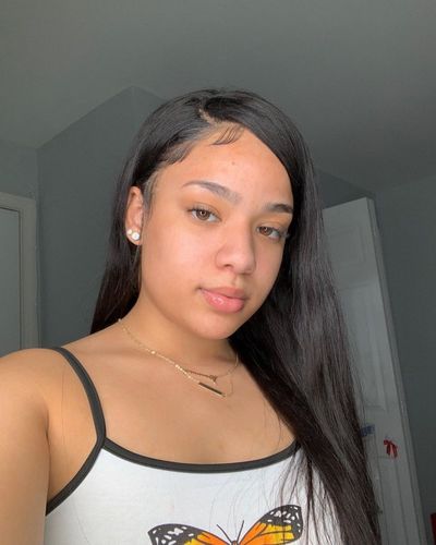 Customer photo review of Full Shine Sew In Hair Weft Bundles 100% Remy Human Hair Jet Black (#1)