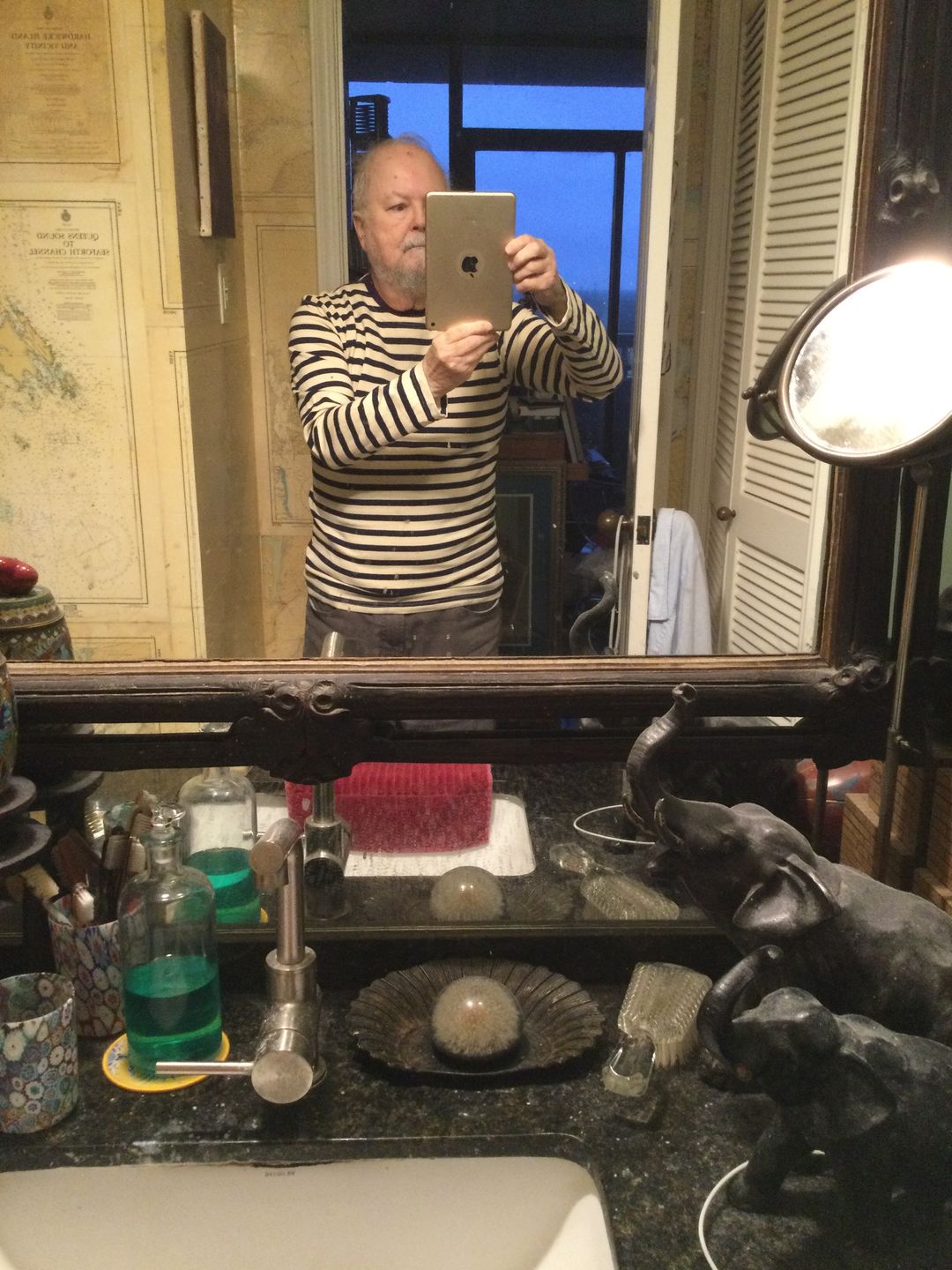 Customer photo review of Breton Stripe Long Sleeve T-Shirt