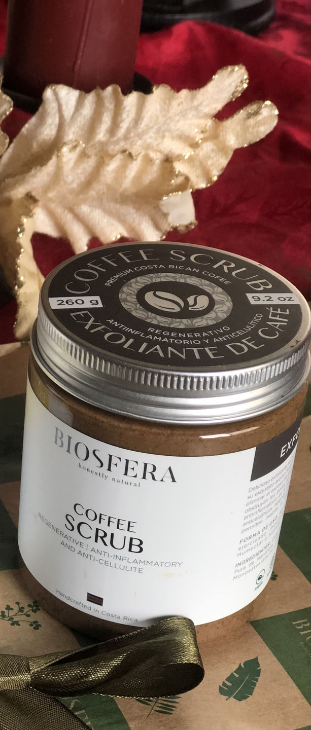 Customer photo review of Premium Chocolate Body Scrub