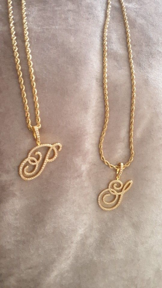 Customer photo review of MUSE CZ INITIAL NECKLACE