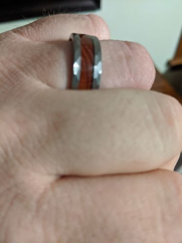Customer photo review of Ironwood in Hammered Tungsten