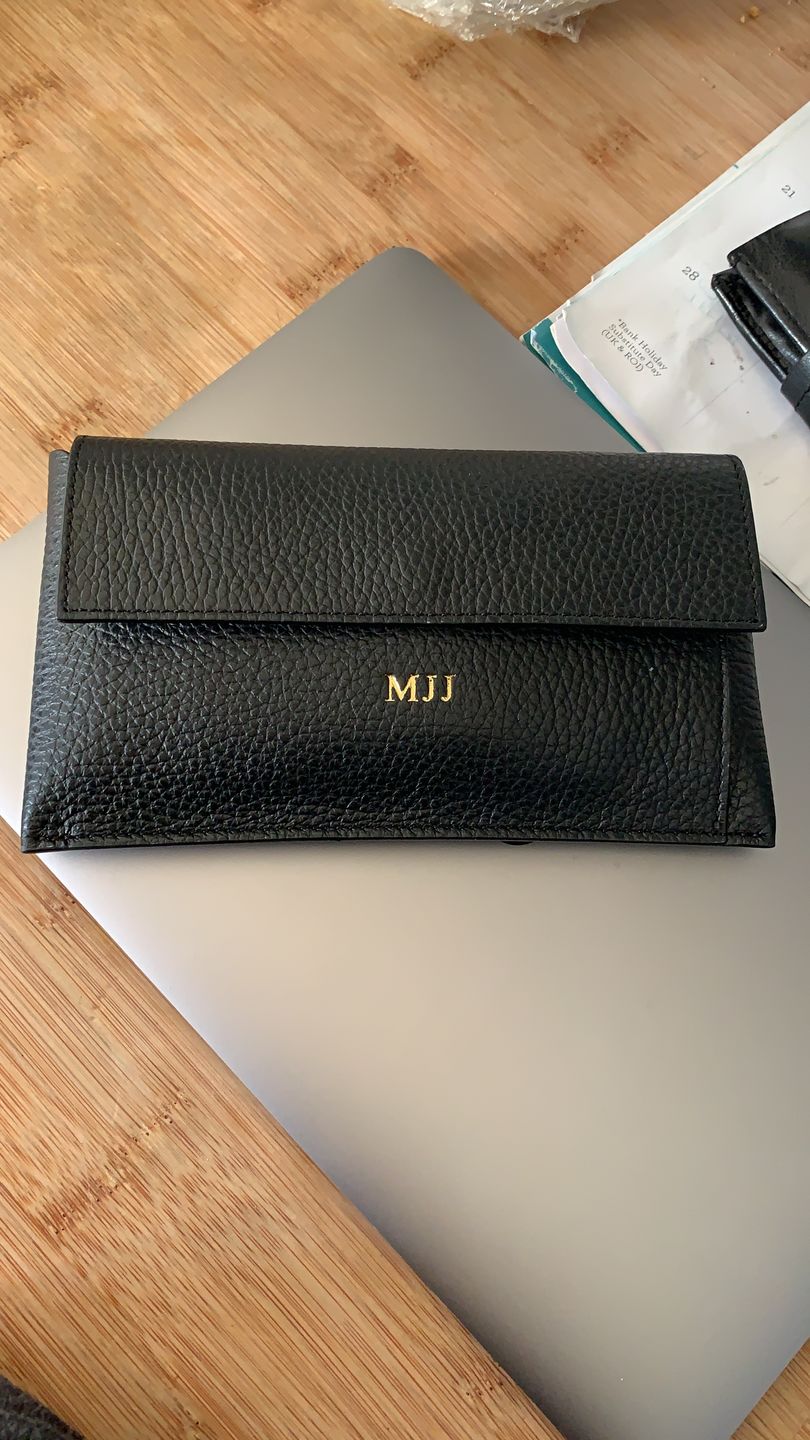 Customer photo review of Leather Lady Wallet