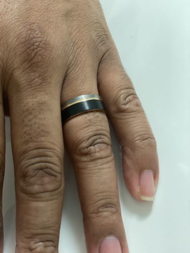 Customer photo review of Brutalist Ring