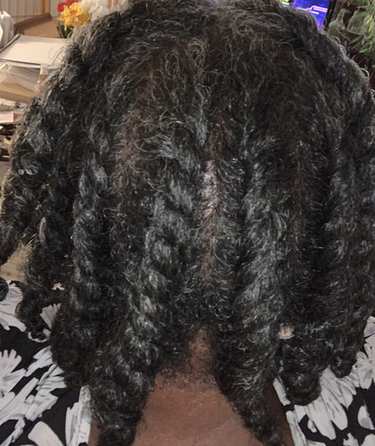 Customer photo review of Nae Nae's 9oz Hair Boost Special