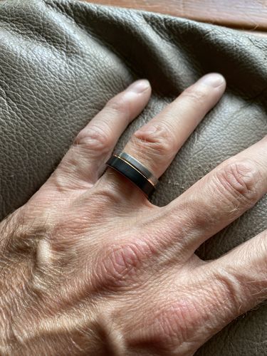 Customer photo review of Brutalist Ring