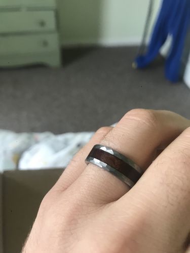 Customer photo review of Ironwood in Hammered Tungsten
