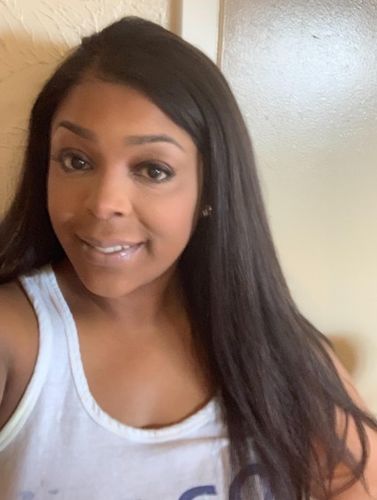 Customer photo review of Full Shine Sew In Hair Weft Bundles 100% Remy Human Hair Jet Black (#1)